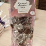 Caramel Tendre au Miel et Chocolat noir 70 %, confiserie artisanale d’Anjou