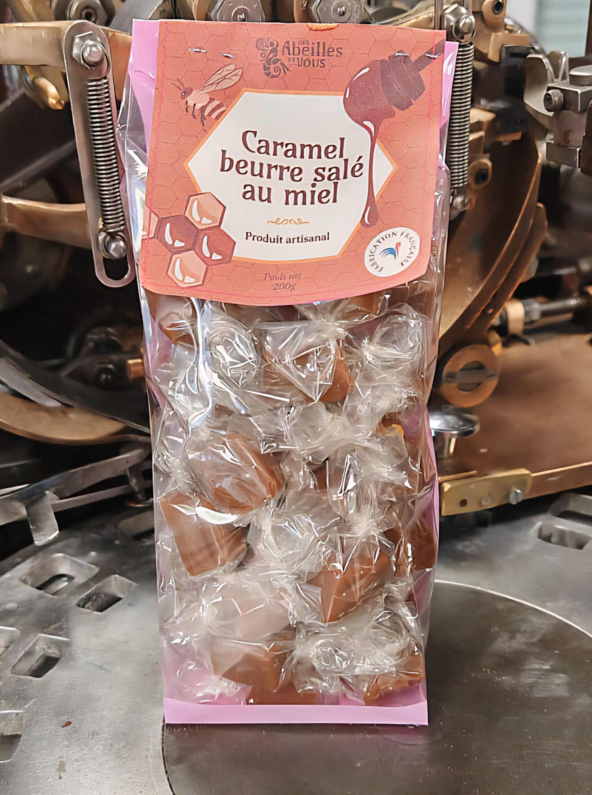 Caramel au miel au beurre salé