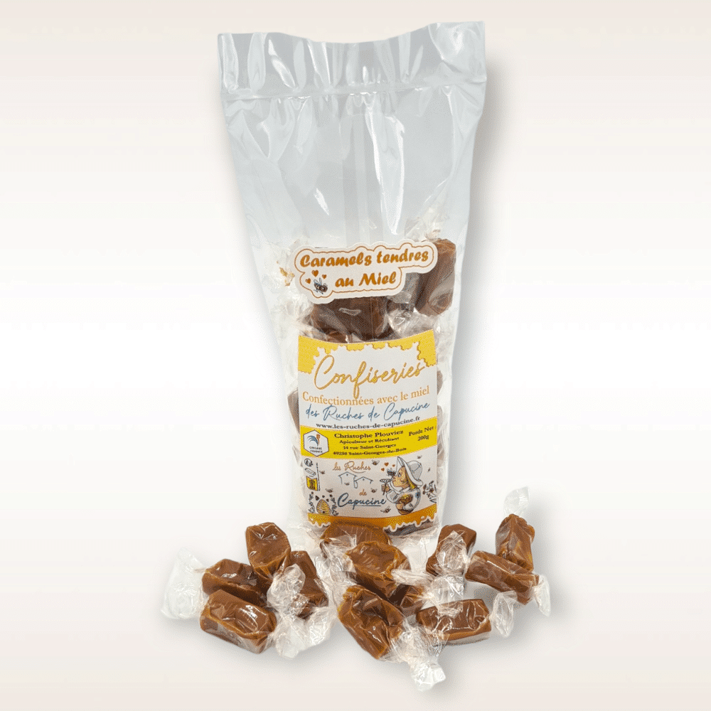 Caramel tendre au miel