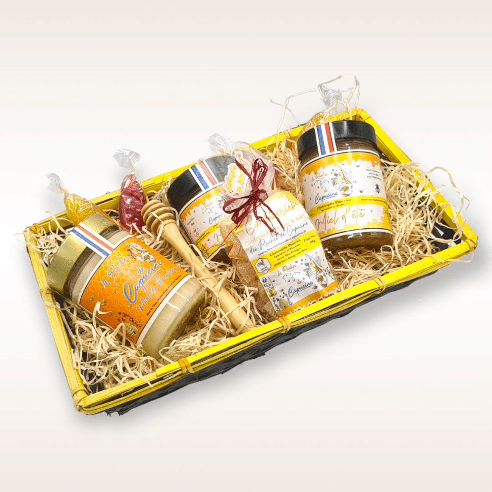 petit panier produits de la ruche