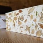 Nougat artisanal amandes noisettes et écorce de citron confite