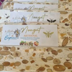 nougat artisanal à l’écorce d’orange confite