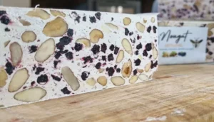 Nougat artisanal tendre au miel, Des Abeilles et Vous