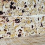 nougat artisanal amandes noisettes mûres