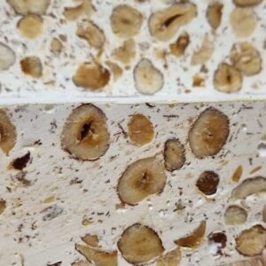 Nougat artisanal 100 % noisettes au miel