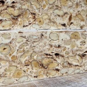 Nougat café artisanal aux amandes et noisettes
