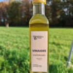 Vinaigre d'hydromel naturel, idéal pour assaisonner vos plats, fabriqué par Les Ruches de Capucine.