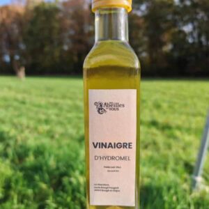 Vinaigre d'hydromel naturel, idéal pour assaisonner vos plats, fabriqué par Les Ruches de Capucine.