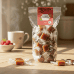caramel à la framboise